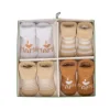 BD Collection Sokjes 4-Pack Multi Sand