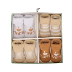 BD Collection Sokjes 4-Pack Multi Sand