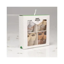 BD Collection Sokjes 4-Pack Multi Sand
