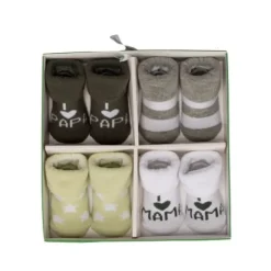 BD Collection Sokjes 4-Pack Multi Green