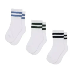 BD Collection Sportsokjes - 3 Stuks - 0-6mnd - Multi White
