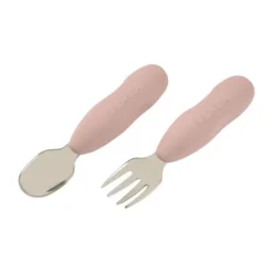 Beaba Bestekset - Cotton Candy - 2-Delig
