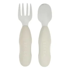 Beaba Bestekset Roestvrijstaal Velvet Grey 2-Pack