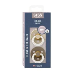 Bibs Colour Fopspeen - Size 1 - Petrol Glow/Deep Space Glow
