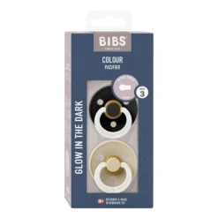 Bibs Colour Fopspeen - Size 1 - Petrol Glow/Deep Space Glow