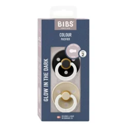 Bibs Colour Fopspeen - Size 1 - Petrol Glow/Deep Space Glow