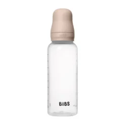 Bibs Fles - Medium Flow - 270 ml - Silicone - Blush - Ronde Speen