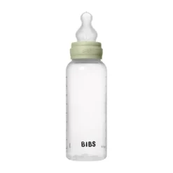 Bibs Fles - Medium Flow - 270 ml - Silicone - Blush - Ronde Speen
