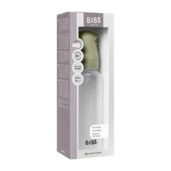 Bibs Fles - Medium Flow - 270 ml - Silicone - Blush - Ronde Speen