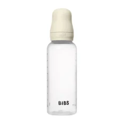 Bibs Fles - Medium Flow - 270 ml - Silicone - Blush - Ronde Speen