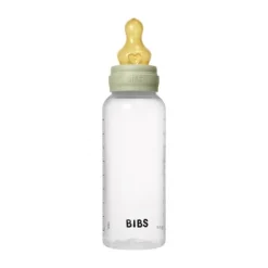 Bibs Fles - Medium Flow - 270 ml - Latex - Sage - Ronde Speen