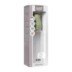 Bibs Fles - Medium Flow - 270 ml - Latex - Sage - Ronde Speen
