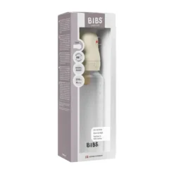 Bibs Fles - Medium Flow - 270 ml - Latex - Sage - Ronde Speen