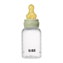 Bibs Fles - Slow Flow - 150 ml - Latex - Ivory - Ronde Speen