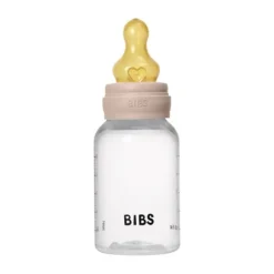 Bibs Fles - Slow Flow - 150 ml - Latex - Ivory - Ronde Speen