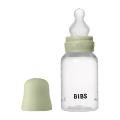 Bibs Fles - Slow Flow - 150 ml - Silicone - Sage