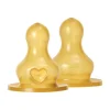 BIBS Flesspeen Rond - Medium Flow - 2 Pack - Latex