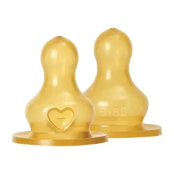 BIBS Flesspeen Rond - Medium Flow - 2 Pack - Latex