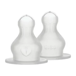 BIBS Flesspeen Rond - Slow Flow - 2 Pack - Silicone