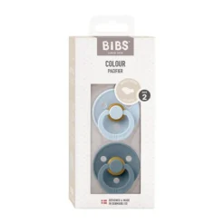 Bibs Fopspeen Latex Anatomical 0-6mnd Sage / Hunter Green (2-Pack)