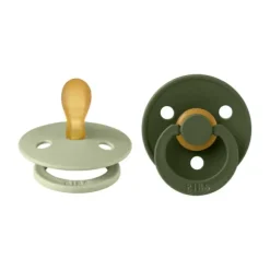 Bibs Fopspeen Latex Symmetrical Ivory / Sage Size 2 (2-Pack)