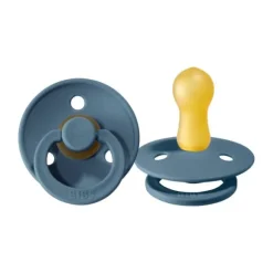 Bibs Fopspeen Round 0-6mnd Dark Oak/Ivory (2 stuks)
