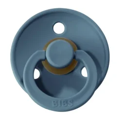 Bibs Fopspeen Round 0-6mnd Dark Oak/Ivory (2 stuks)