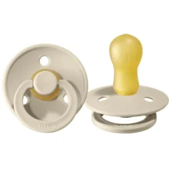 Bibs Fopspeen Round 0-6mnd Vanilla