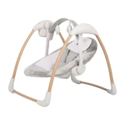 Bo Jungle B-Portable Swing Dolphy Wood Pure White