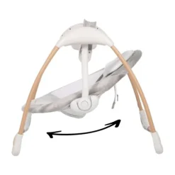 Bo Jungle B-Portable Swing Dolphy Wood Pure White