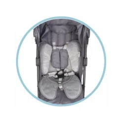 Bo Jungle B-Snooze 3 in 1 Grey/Black