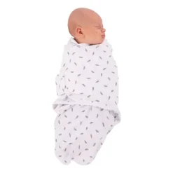 Bo Jungle B-Wrap Grey Feathers Small
