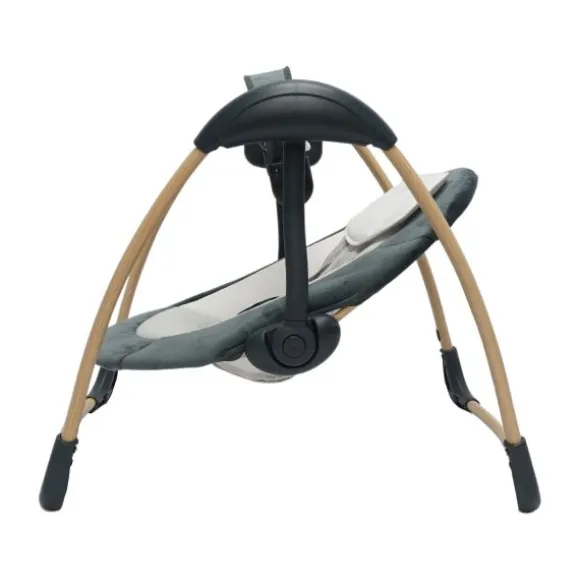 Bo Jungle Dolphy Wood Portable Swing - Shady Grey