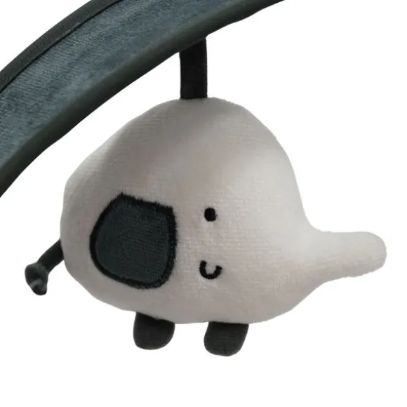 Bo Jungle Dolphy Wood Portable Swing - Shady Grey