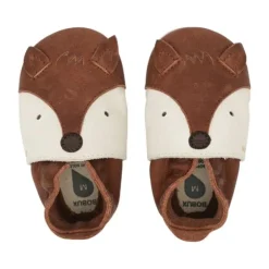 Bobux Soft Soles Slofje Foxy - Mt. S - Toffee