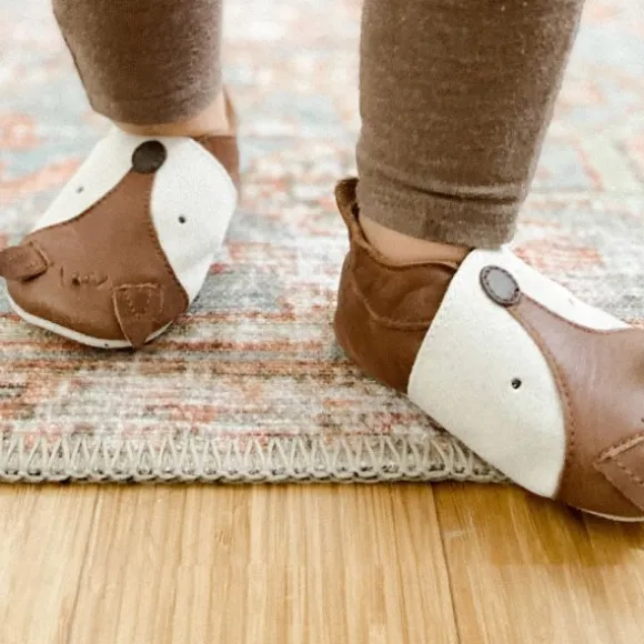 Bobux Soft Soles Slofje Foxy - Mt. S - Toffee