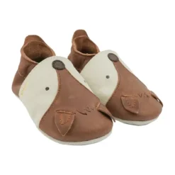 Bobux Soft Soles Slofje Foxy - Mt. S - Toffee