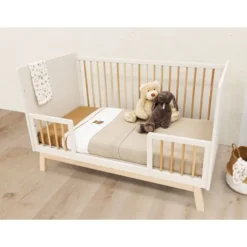 Bopita Bedbank 70 x 140 Lines Dune / Naturel