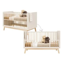 Bopita Bedbank 70 x 140 Lines Dune / Naturel