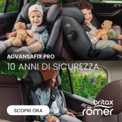 Britax Römer ADVANSAFIX PRO Autostoel - Classic - Deep Black