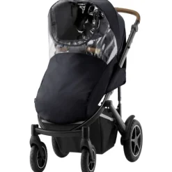 Britax Romer Smile III Regenhoes Wandelwagen Black + Clear EVA
