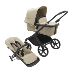 Bugaboo Fox Cub Complete Black / Desert Beige - Desert Beige
