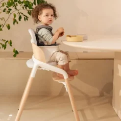 Bugaboo Giraffe Base Wood/Grey