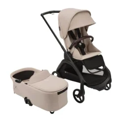 Bugaboo Kinderwagen Dragonfly Complete Graphite Frame / Grey Melange Bekleding