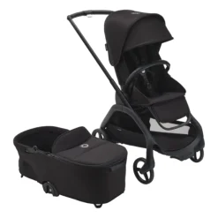 Bugaboo Kinderwagen Dragonfly Complete Graphite Frame / Grey Melange Bekleding