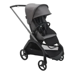 Bugaboo Wandelwagen Dragonfly Graphite Frame / Grey Melange Zitje / Grey Melange Sun Canopy