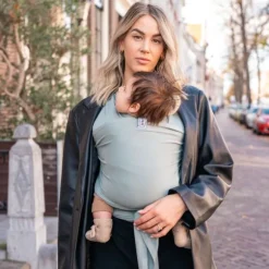 ByKay Stretchy Wrap Classic Minty Grey