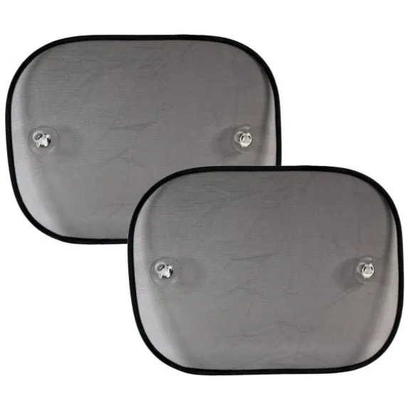Car Point Zonnescherm Zwart (per 2 stuks)