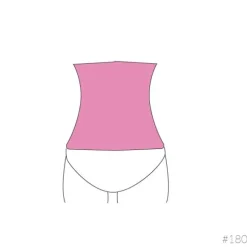 Carriwell Sluitband Belly Binder Biokatoen Zwart L/XL