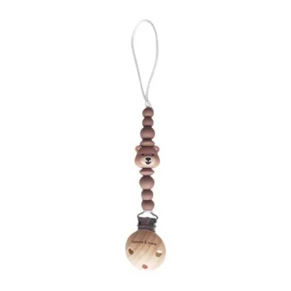 Chewies & More Animal Bear speenkoord - Brown